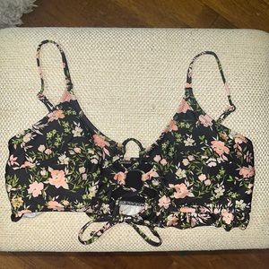 H&M Floral High-Waisted Bikini Set
